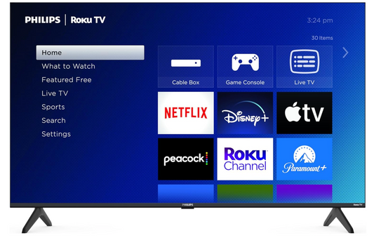 Philips Roku TV 32" FHD 1080p LED-LCD Smart TV (32PFL6573/F6), Alexa Compatible