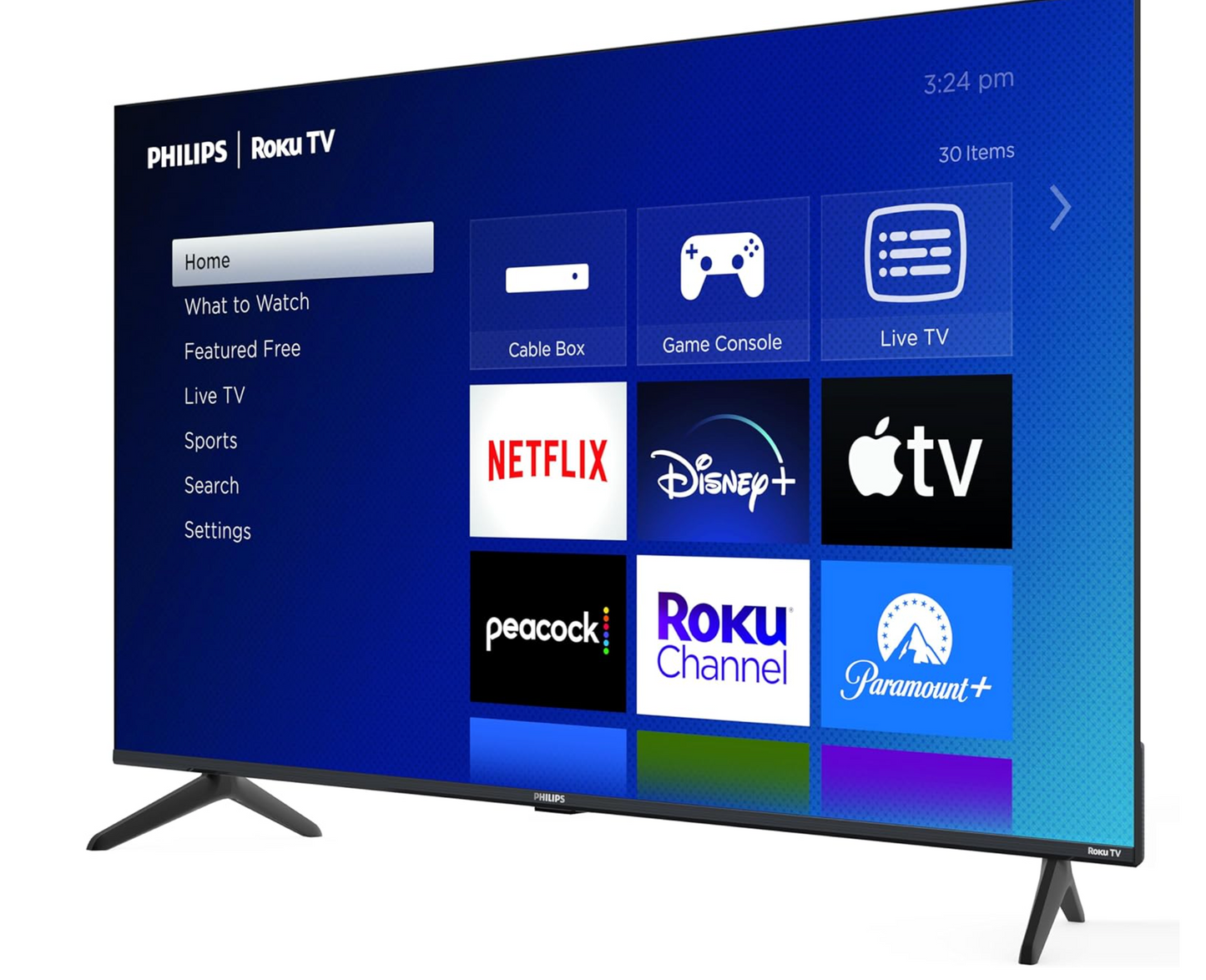 Philips Roku TV 32" FHD 1080p LED-LCD Smart TV (32PFL6573/F6), Alexa Compatible