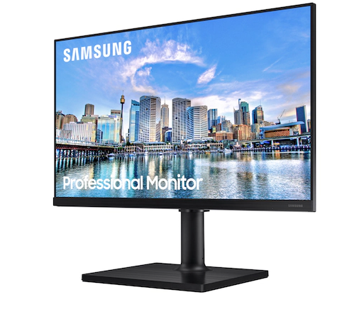 Samsung 22'' Full HD 75Hz 5ms GTG IPS Ergonomic Monitor (LF22T454FQNXGO) - Black