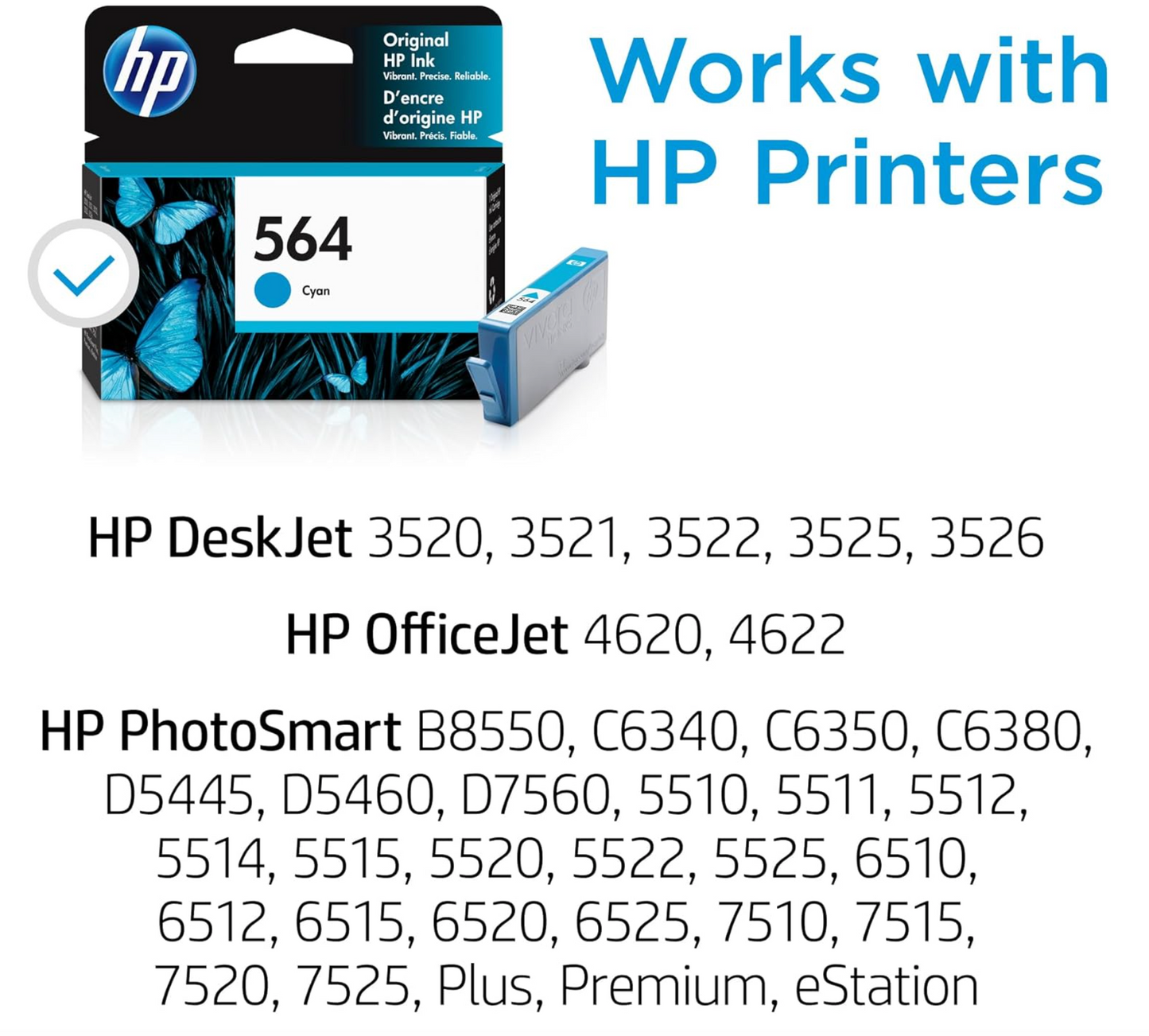 HP 564 | Ink Cartridge | Cyan