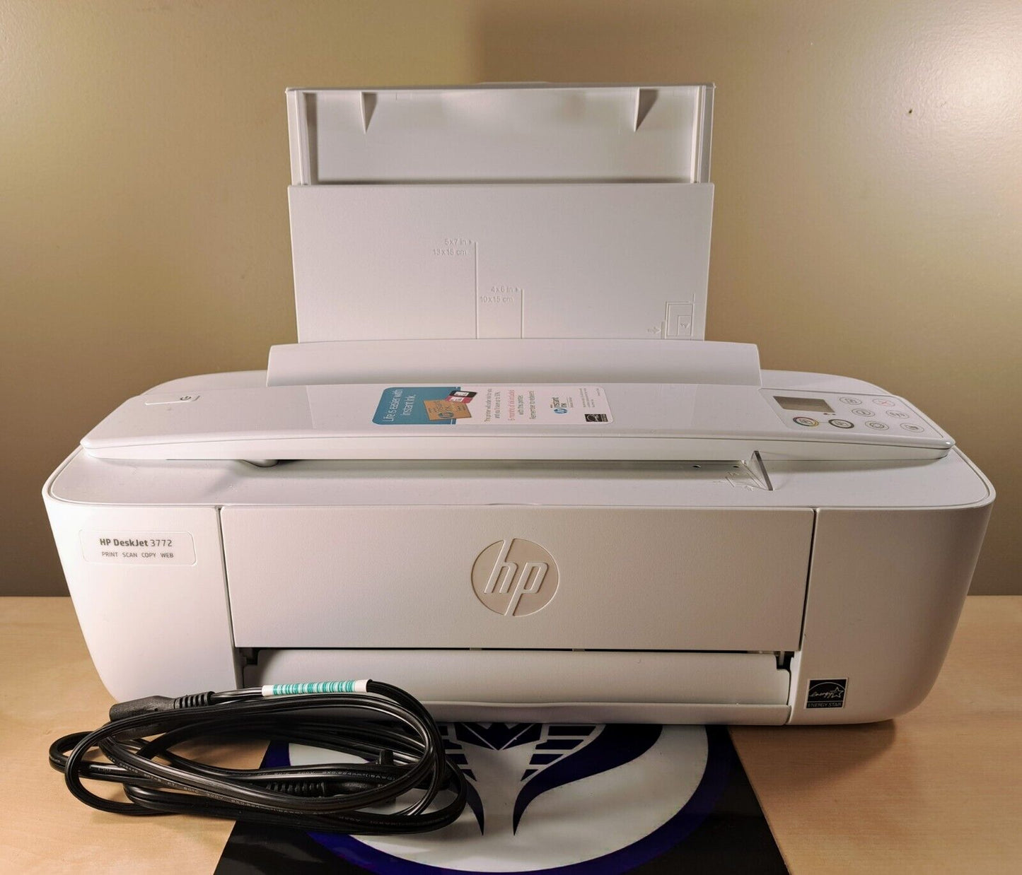 HP DeskJet 3772e All-in-One Wireless Colour Inkjet Printer