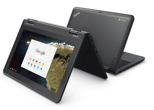 Touch screenLenovo ThinkPad Yoga 11e Chromebook (4th Gen) - 11.6" - Celeron N3450 - 4 GB RAM - 32 GB eMMC